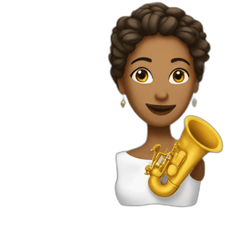 sax queen emoji