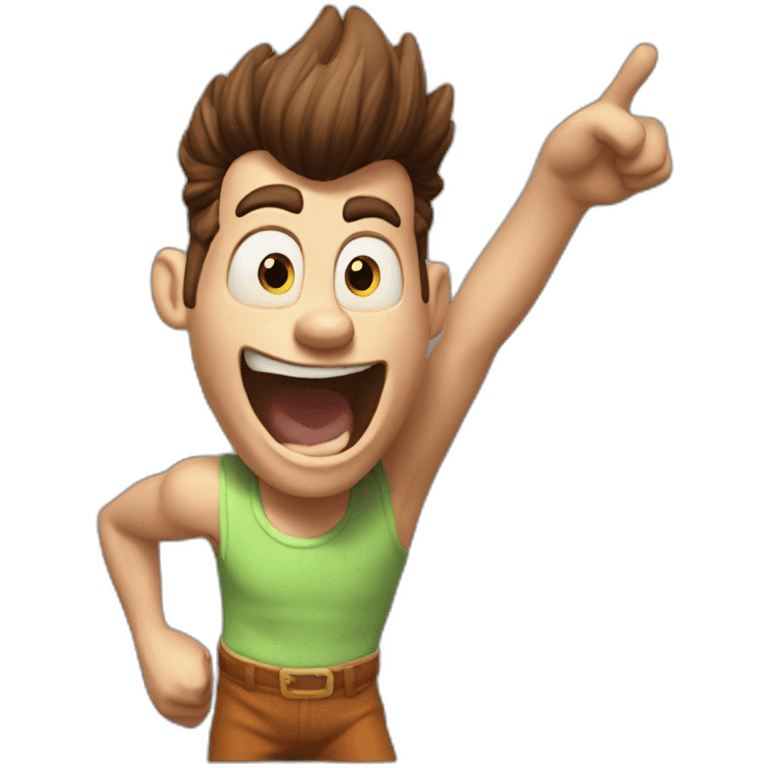 jimmy neutron raving emoji