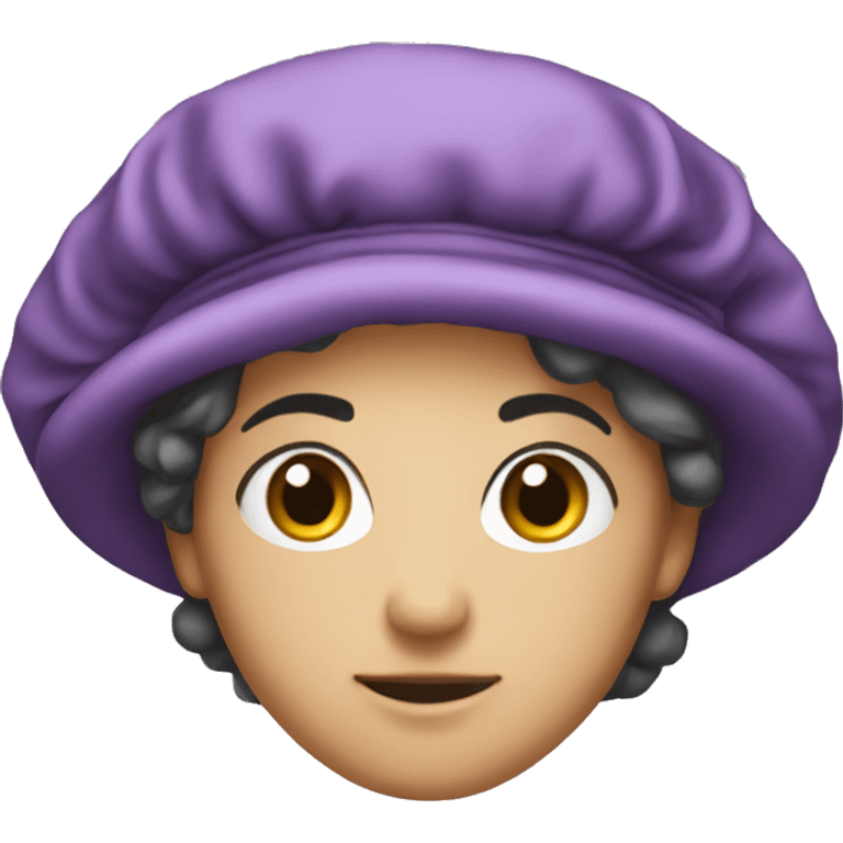 purple bonnet by its self emoji