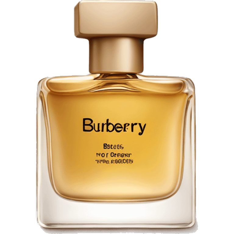 Burberry her perfume emoji