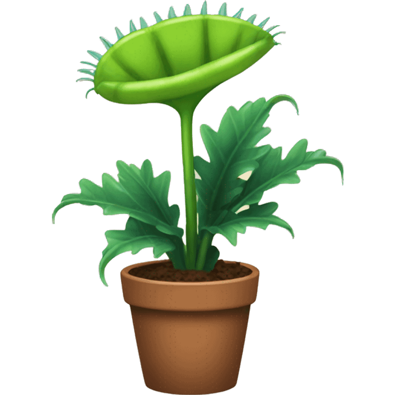 Venus fly trap plant emoji