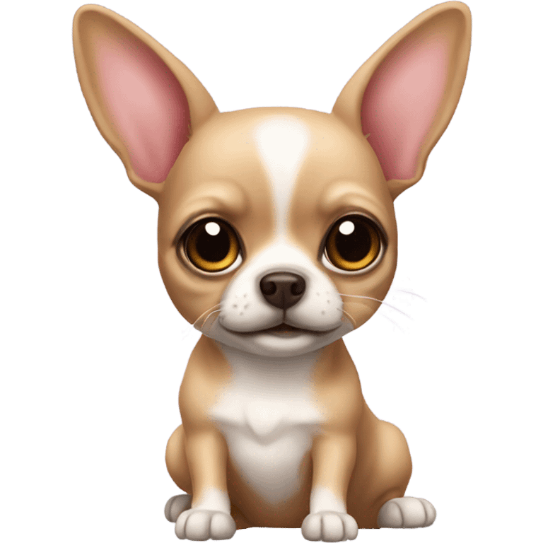 Chihuahua bunny animal  emoji