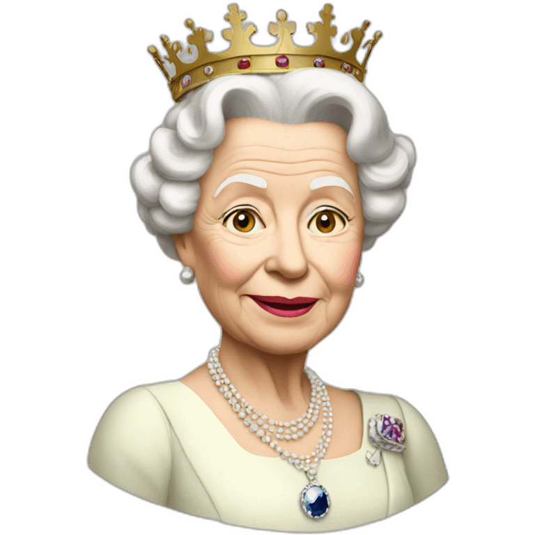 Queen Elisabeth 2 emoji