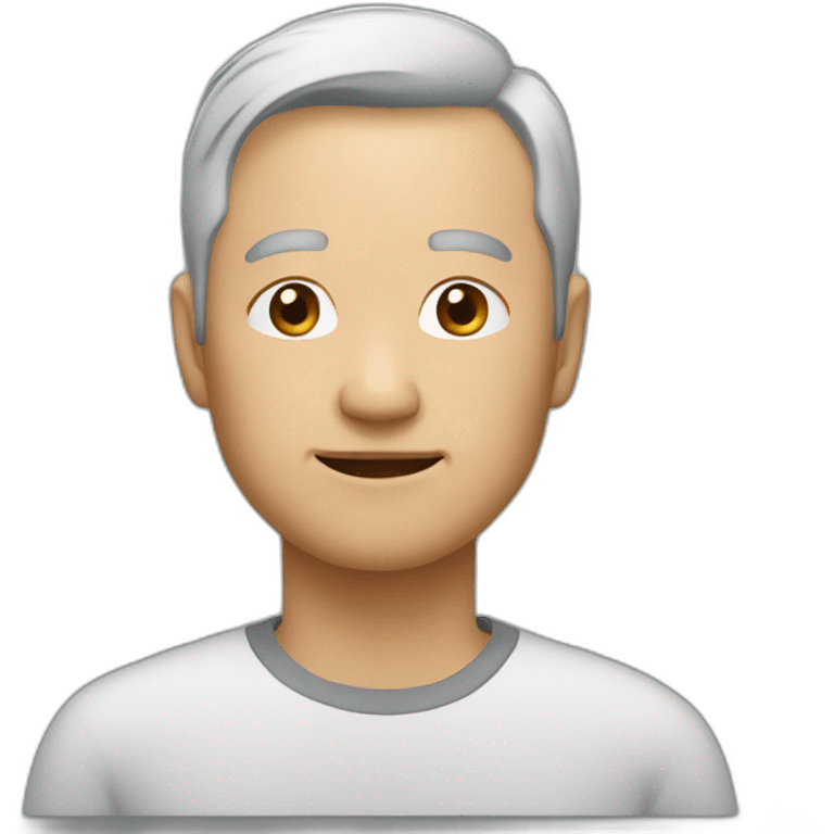 Chinese male age 50 emoji