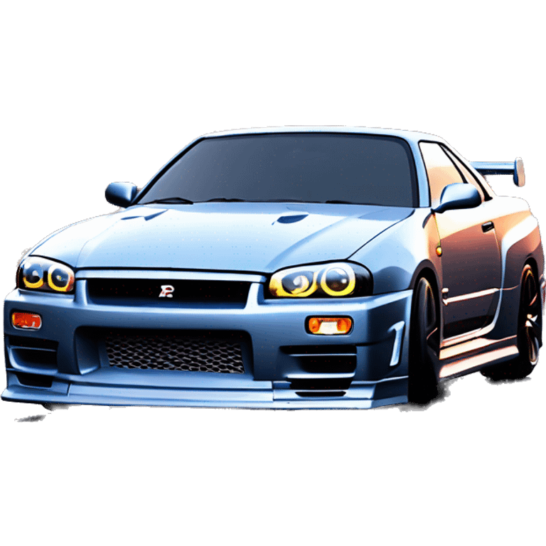 Nissan r34 gtr emoji