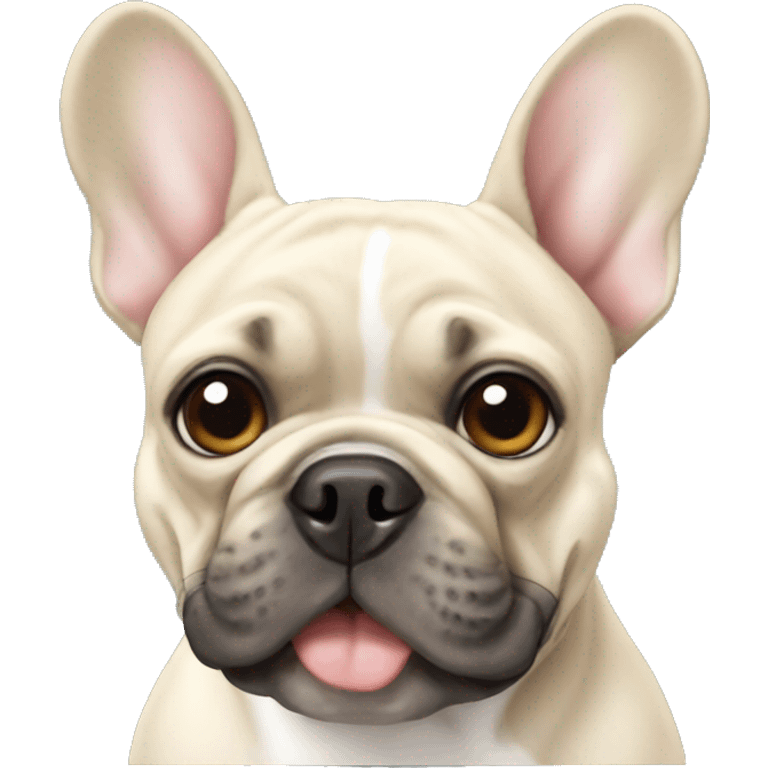 French bulldog emoji