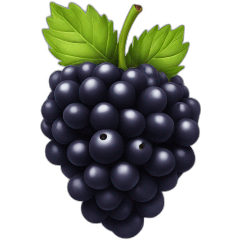 black berry emoji