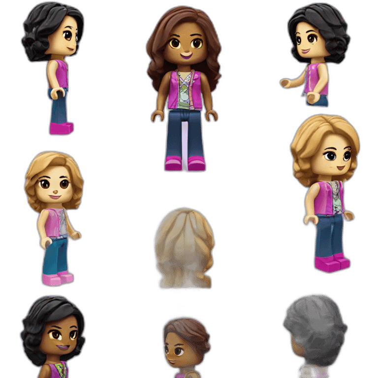 Lego Friends emoji