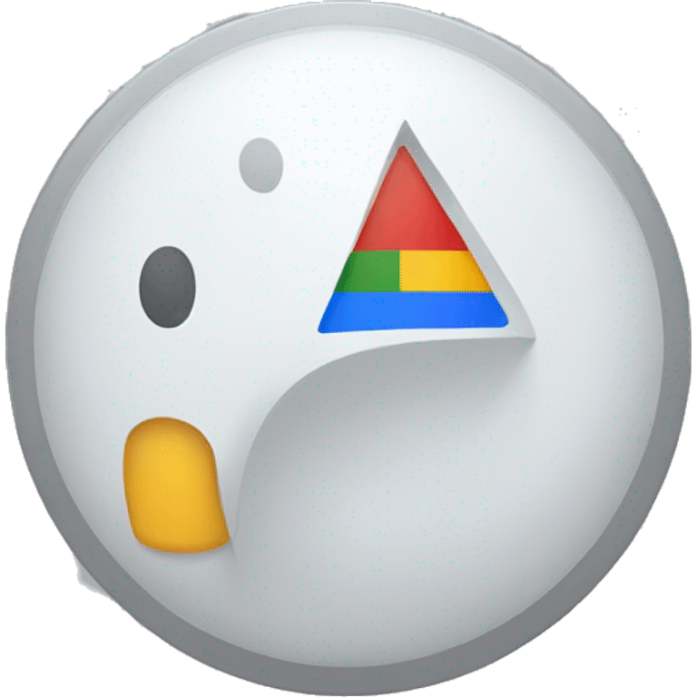 Google Chrome Logo emoji