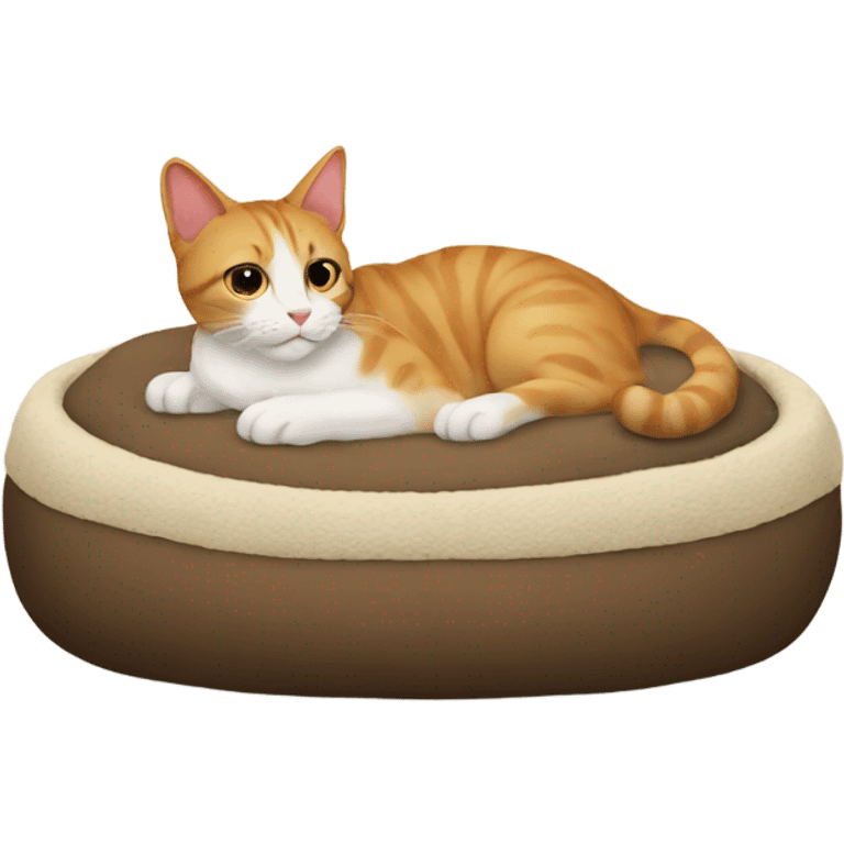 Cat  bed emoji