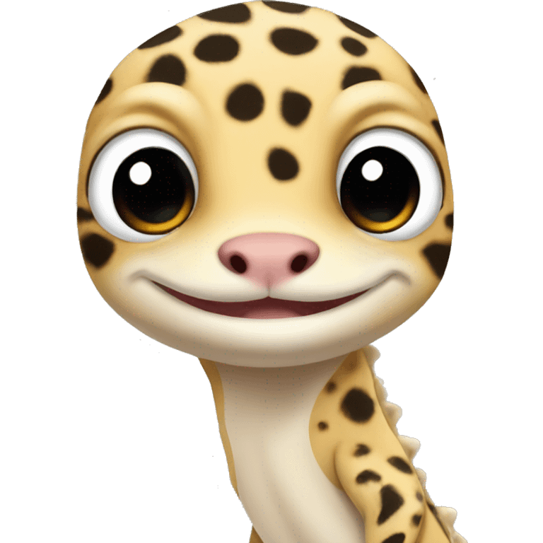 Leopard gecko emoji