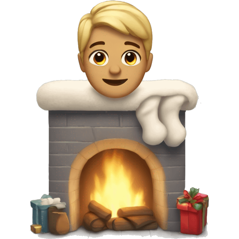 Cozy Christmas morning  emoji