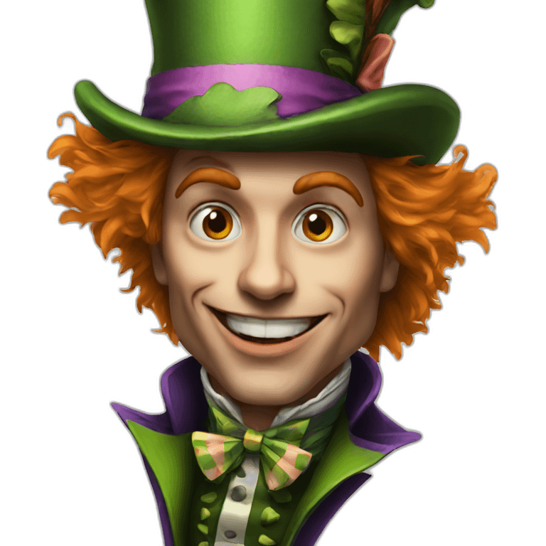 Mad Hatter emoji