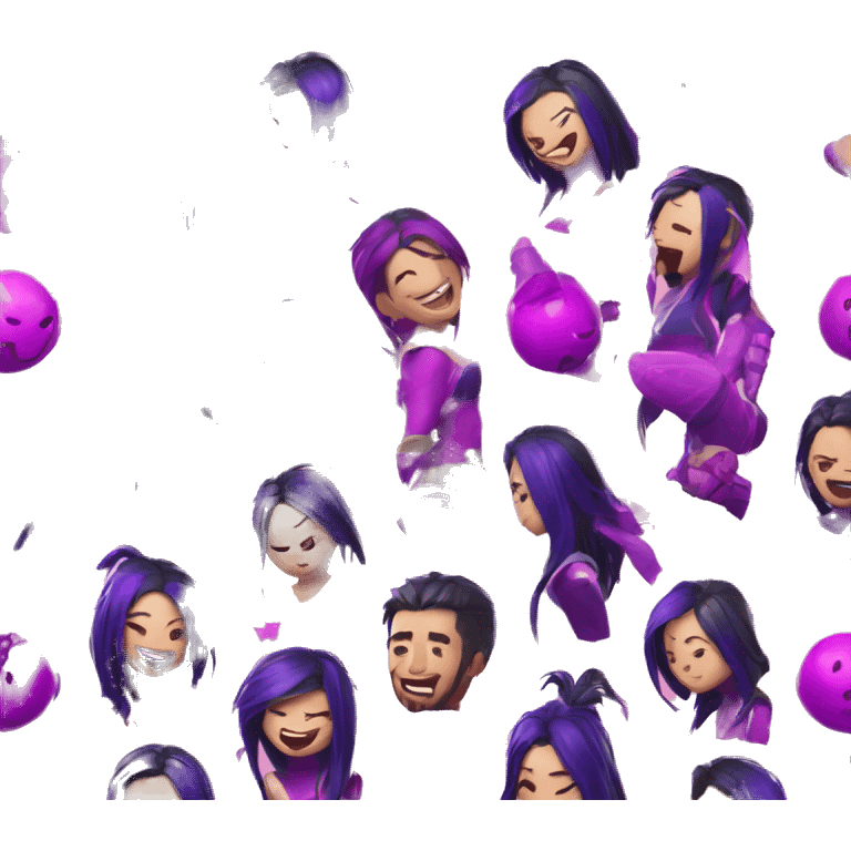 fortnite psylocke skin laughs emoji