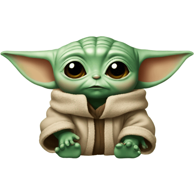 Baby baby yoda emoji