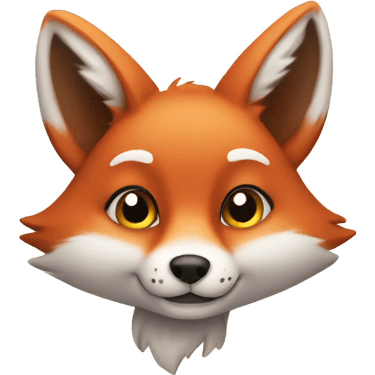 Cute fox  emoji