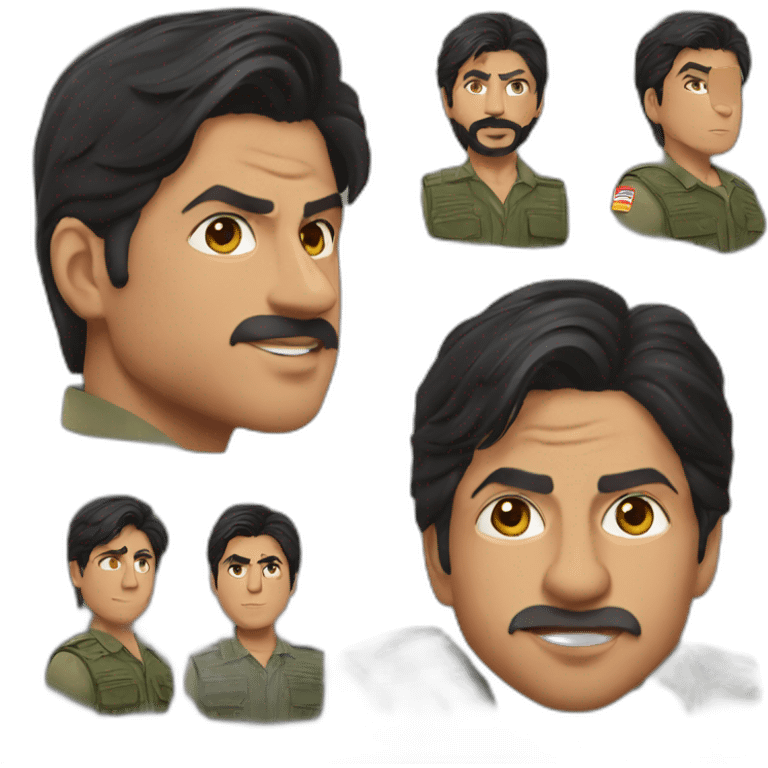 Shahrukh Khan in jawan movie emoji