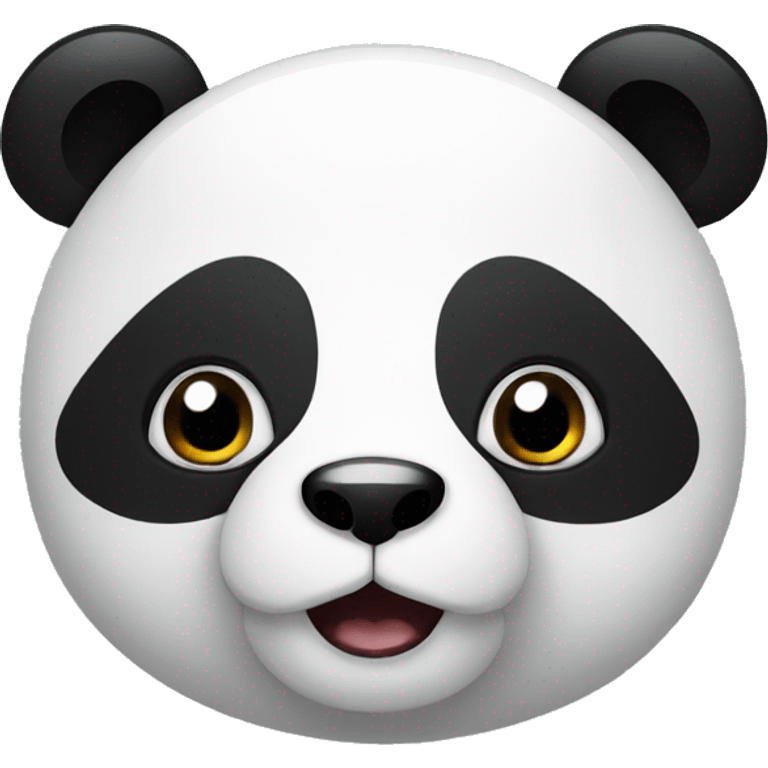 Panda saying liar emoji