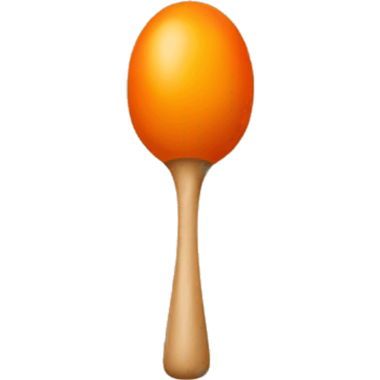 orange maracas emoji