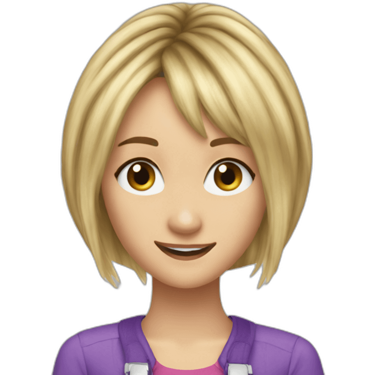 Hannah-Montana emoji