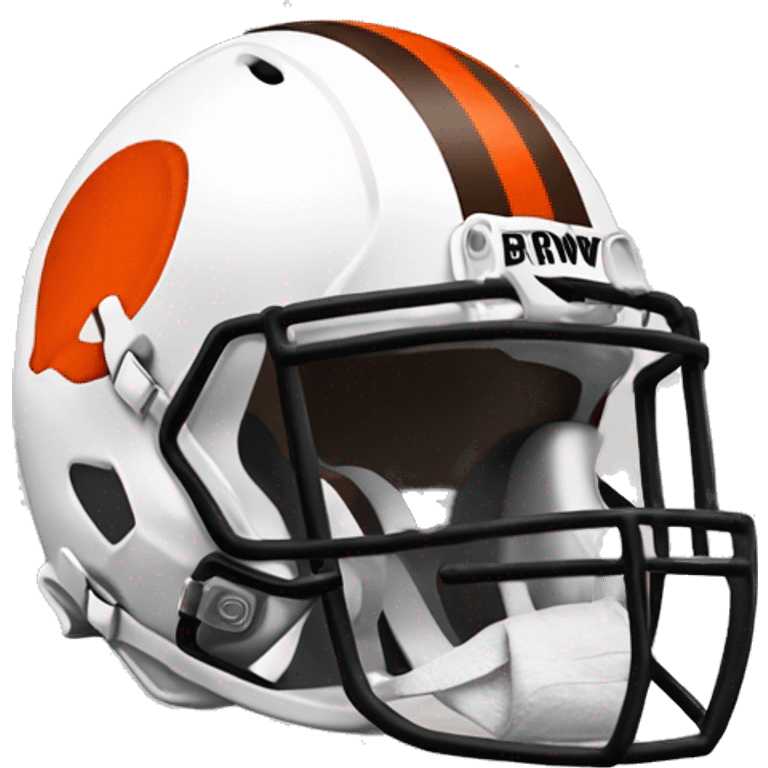 Cleveland browns helmet dawg emoji