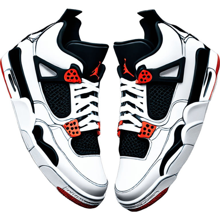 Jordan retro 4 emoji