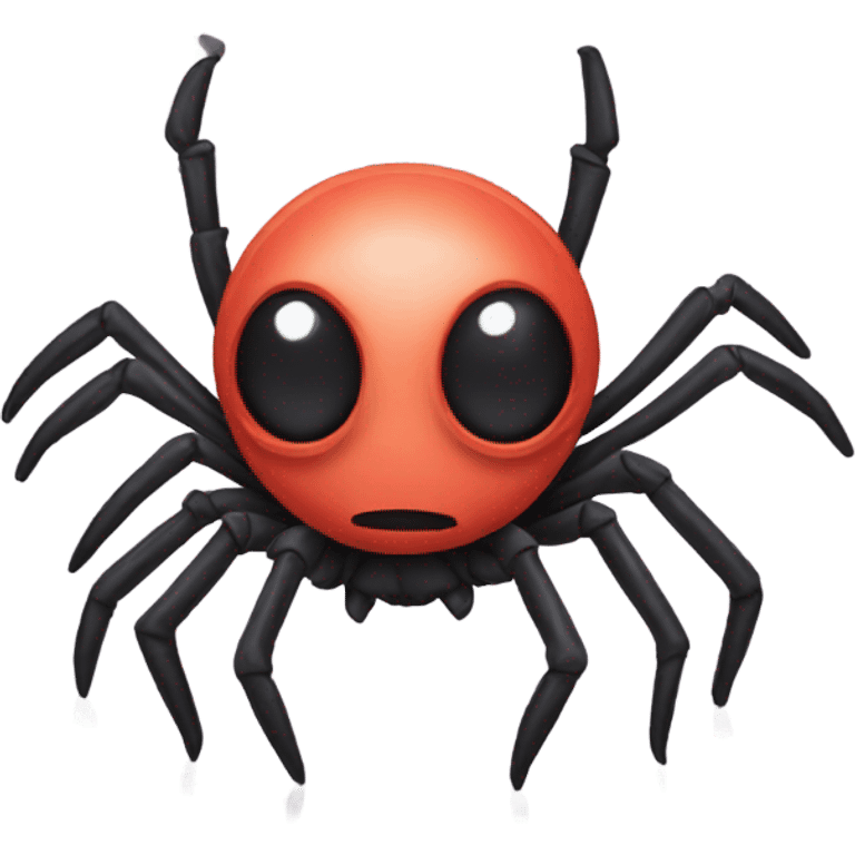 Spider with shoes on emoji