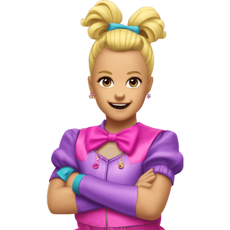 jojo siwa from the karma music video emoji