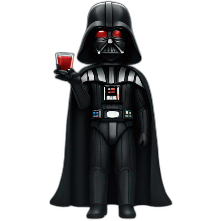 Dark Vader shots emoji