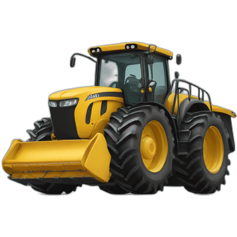 tractor harvester emoji