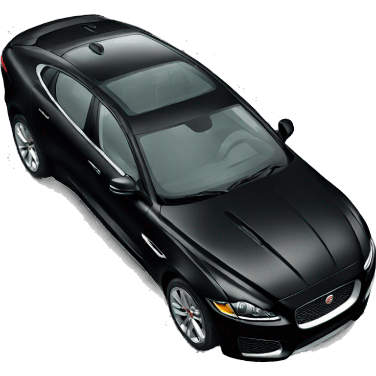 Black jaguar car emoji