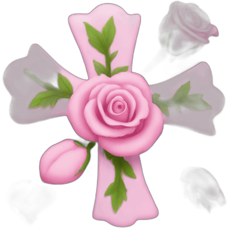 Rose Cross  emoji