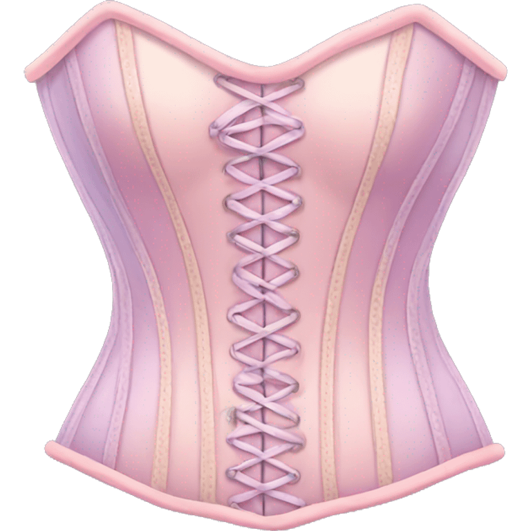 Pastel corset  emoji