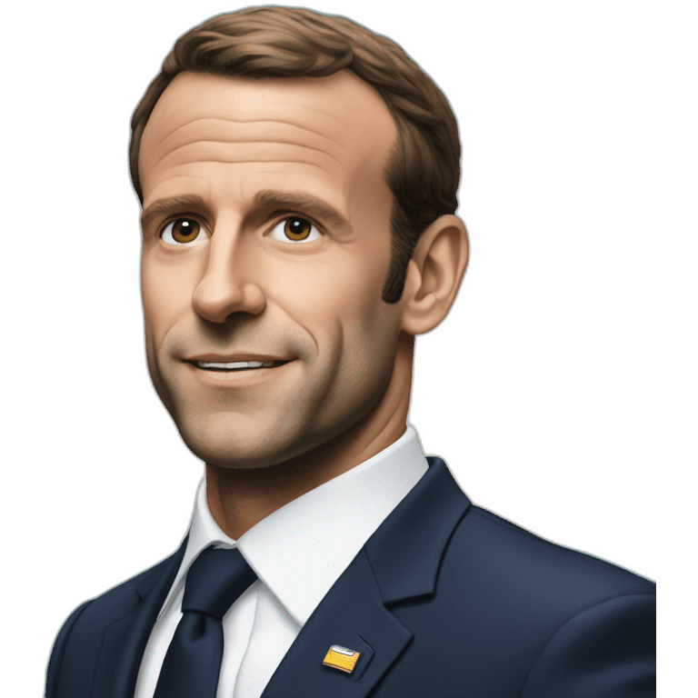 Macron in miami emoji