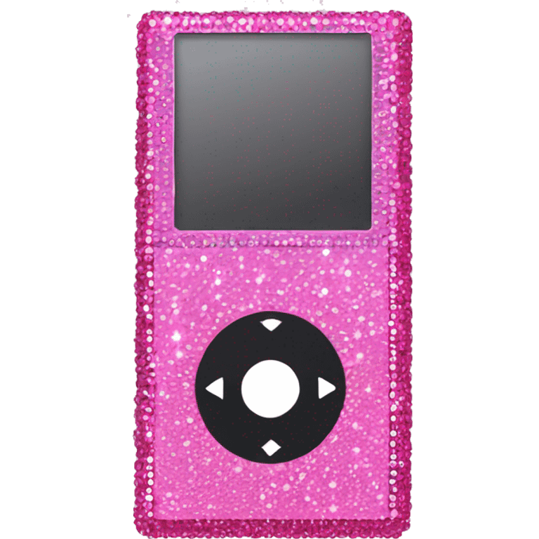 pink bedazzled ipod nano emoji