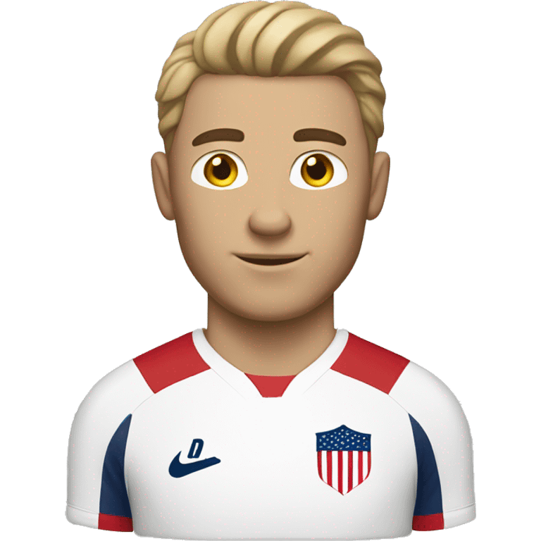 USA white man soccer emoji