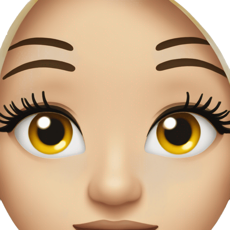 eyelash extension emoji