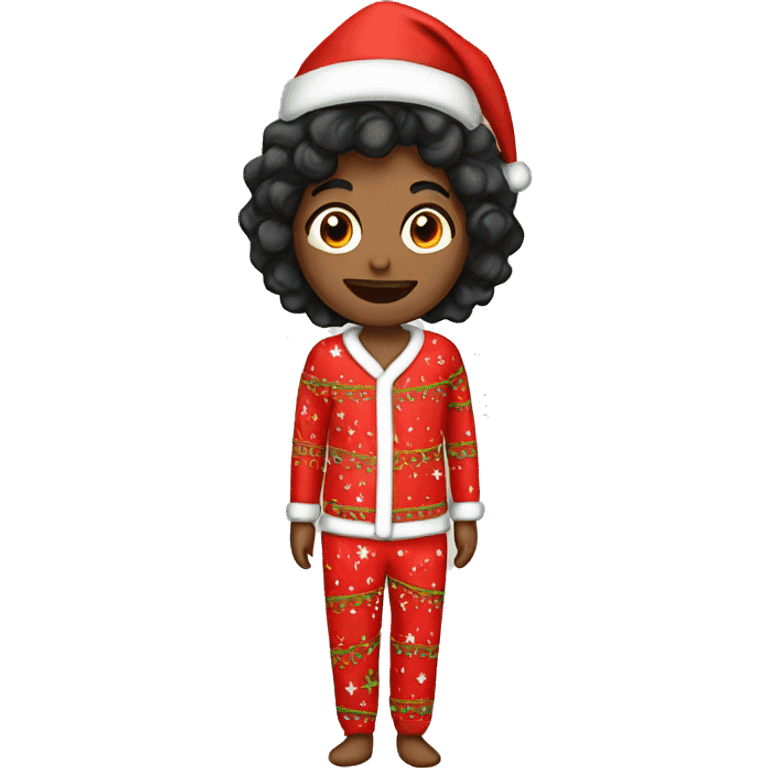 Christmas pjs  emoji