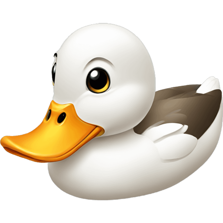 vector duck emoji