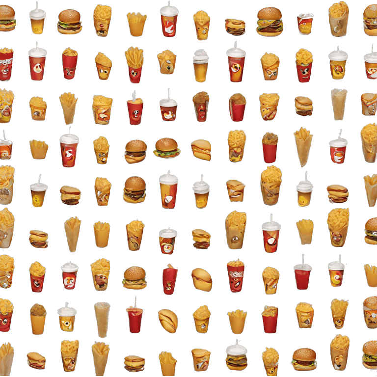 fast food emojis emoji