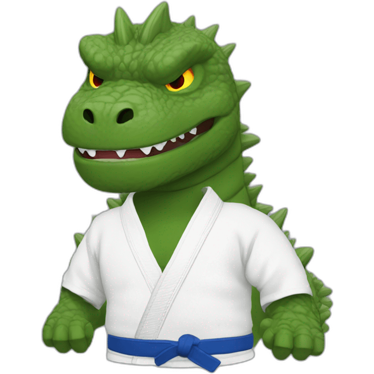 Godzilla jiu jitsu  emoji