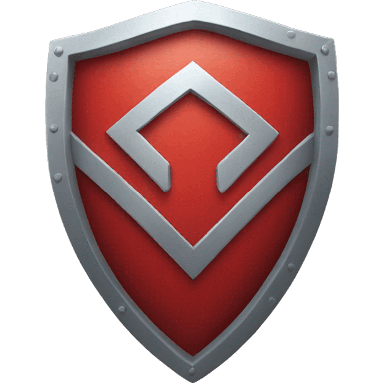 Insurance red shield emoji