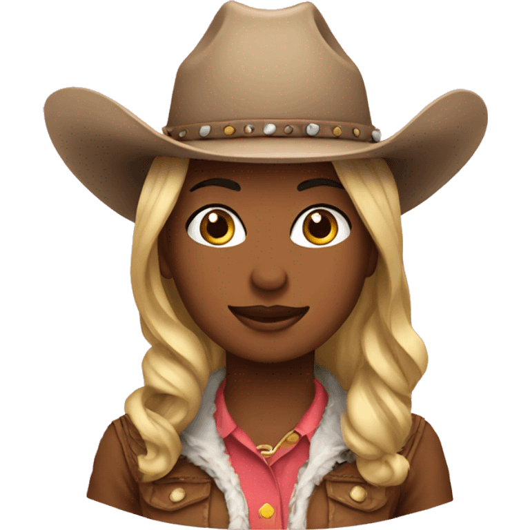 Cowgirl emoji