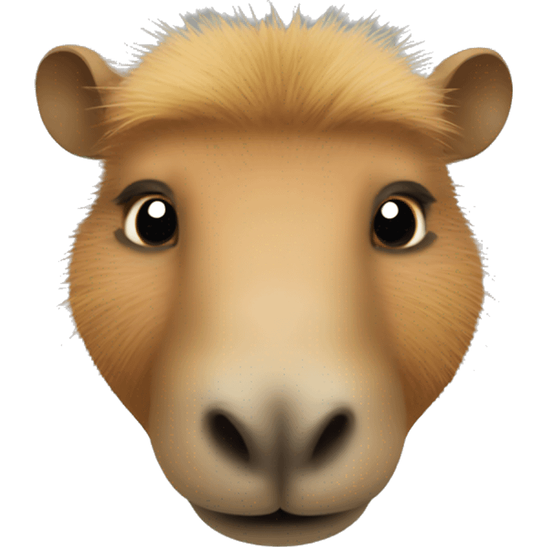 head of an capybara emoji