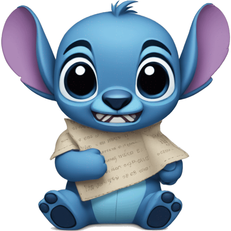 stich con la letra hola emoji