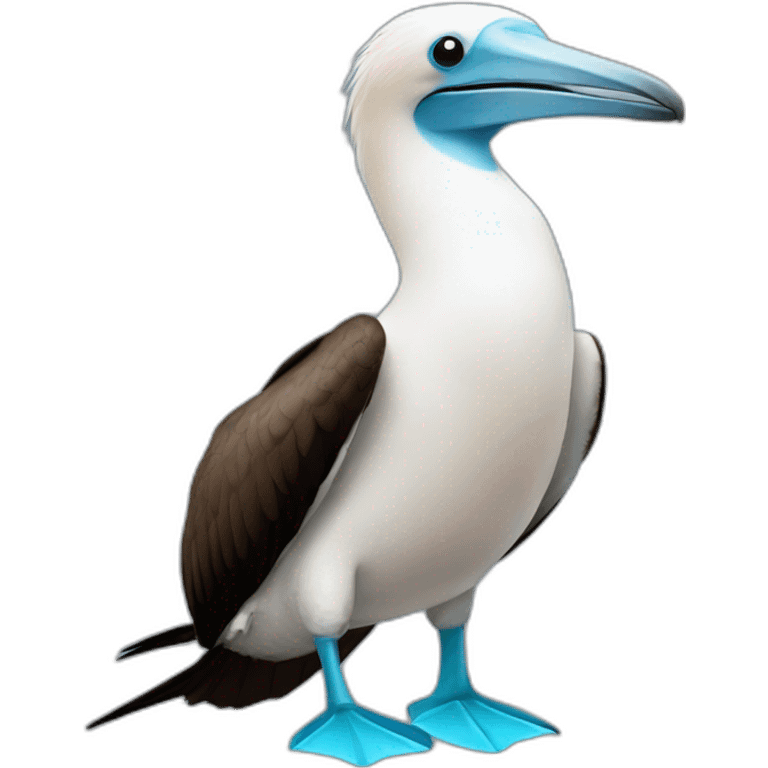 Blue footed booby emoji