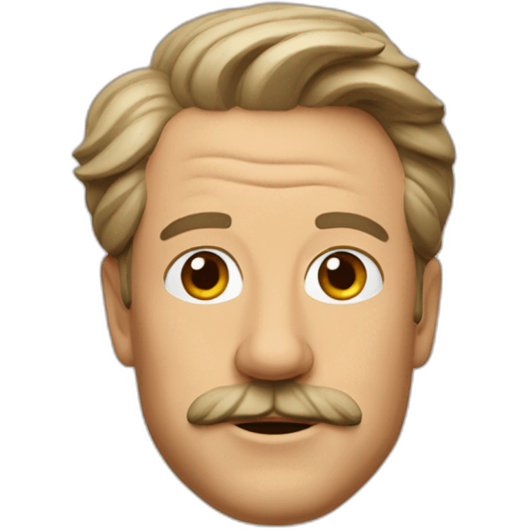 Ted lasso head emoji