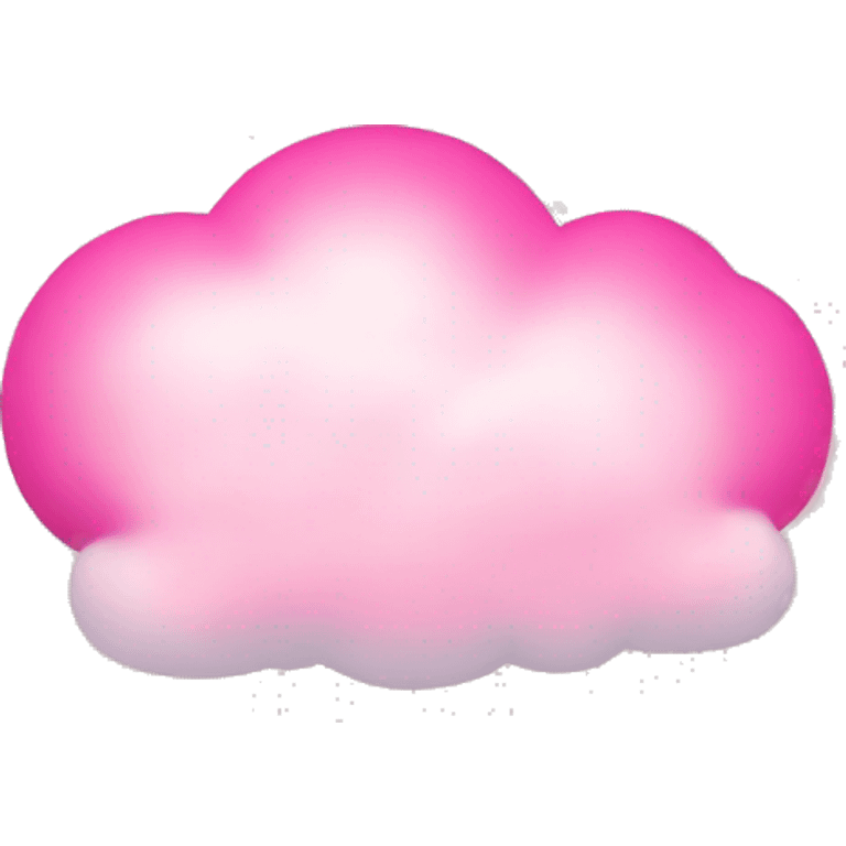 pink cloud emoji