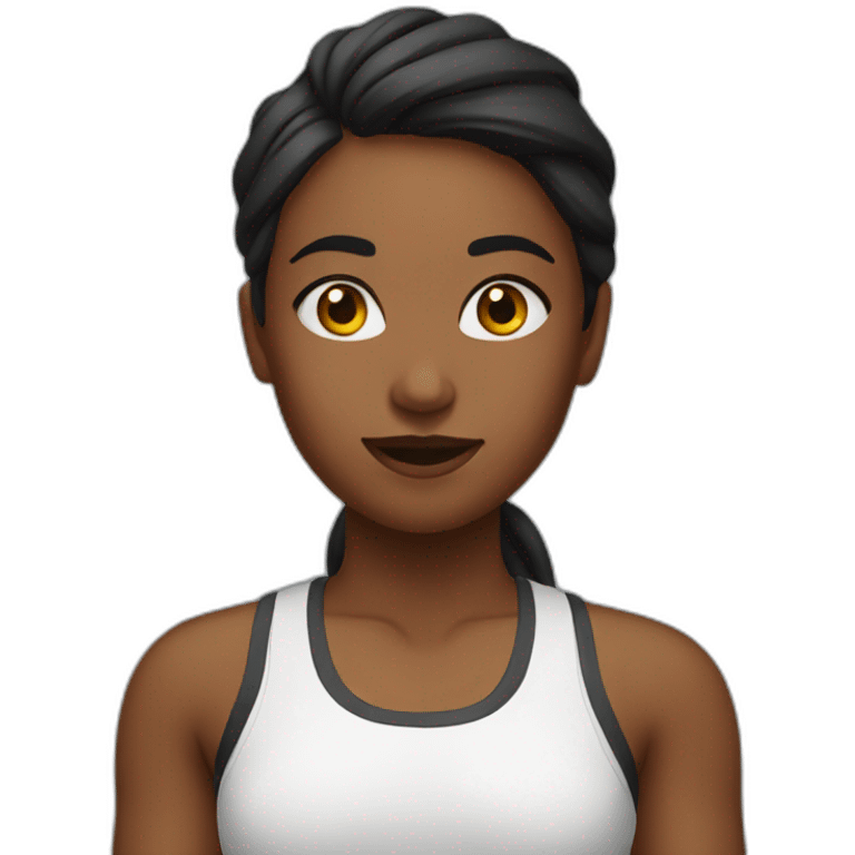 Gym-girl emoji