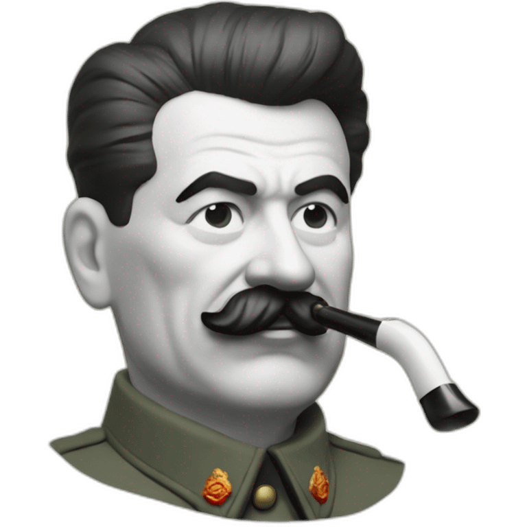 Stalin smoking pipe emoji